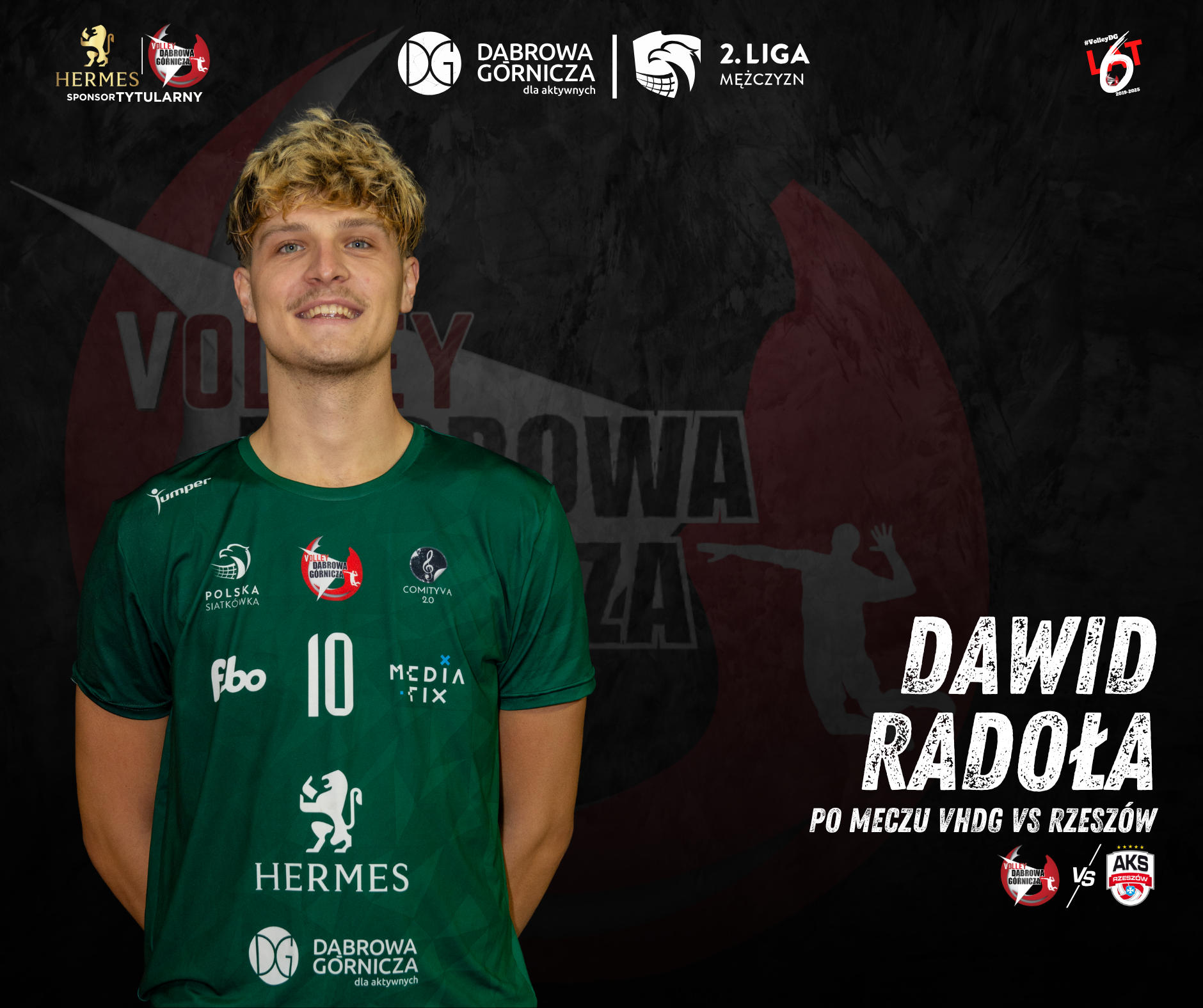 Dawid Radoła po meczu z Rzeszowem